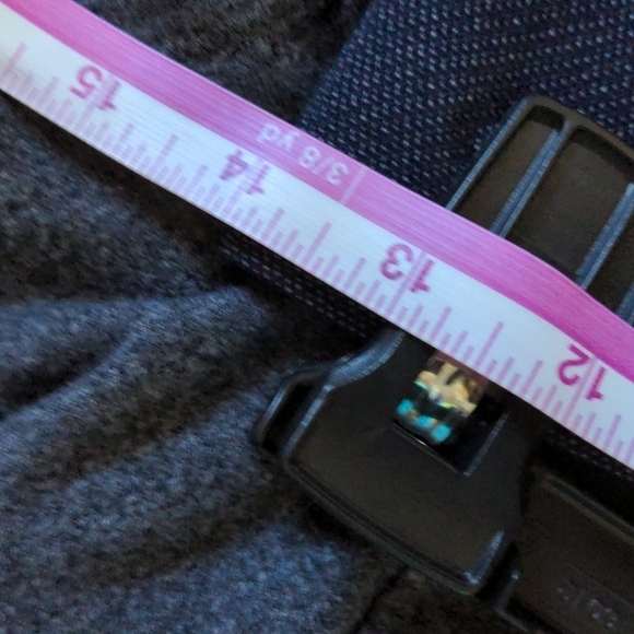 Assets by SPANX Red Hot Label High Waisted Blue Navy Leggings Ankle Size L - Picture 11 of 13